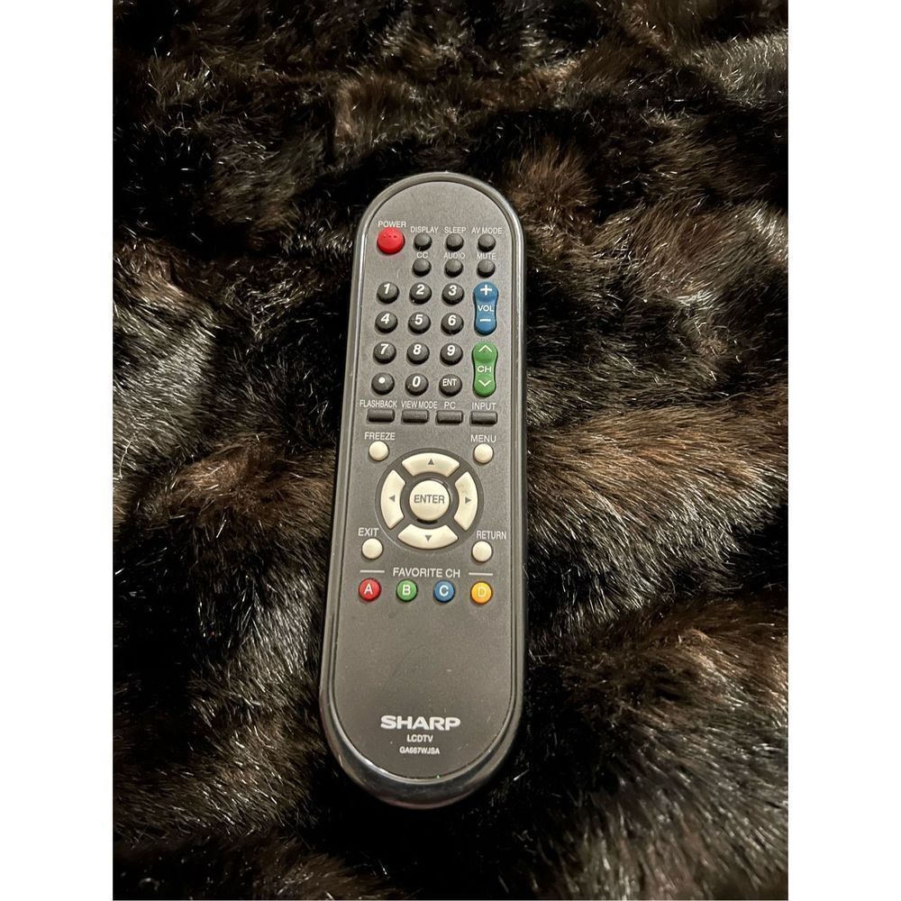Genuine Sharp GA667WJSA‎ LCD TV Remote Control